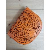 Sac en cuir - Carmé - Orange