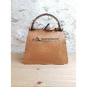 Sac en cuir Vénus - Camel