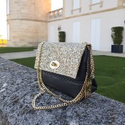 Angeli & Rebel's - sac à main cuir veritable - Artemis or