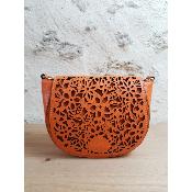 Sac en cuir - Carmé - Orange