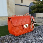 Sac en cuir Artémis I- Orange