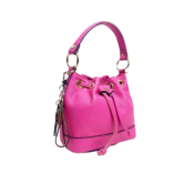 Sac à main cuir véritable - Uzume - Fuschia