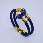 Bracelet - CLÉOPATRE- bleu 