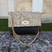 Angeli & Rebel's - sac à main cuir veritable - Artemis or