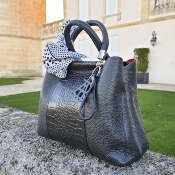 Sac en cuir - Neith - Noir