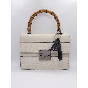 Sac en cuir et poulain - Diane Beige