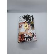 Sac-pochette -cuir graffiti-melania