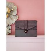 Sac en Cuir Charleroi II - Gris