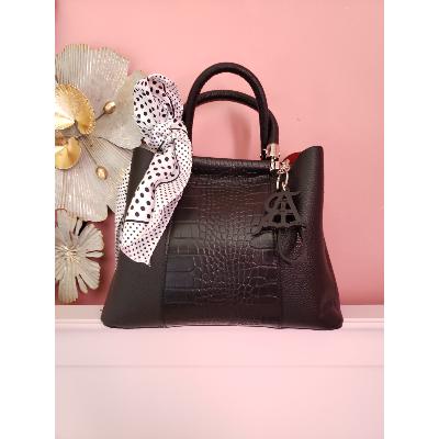 Sac en cuir - Neith - Noir