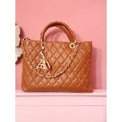  Sac en cuir - Rhéa  marron 