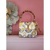 Sac à Main en Cuir Lady V Multicolore