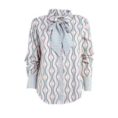 Angeli & Rebel's - Chemise à imprimé rose et bleu