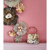 Sac à Main en Cuir Lady V Multicolore
