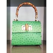 Sac en cuir - Lady A - Vert