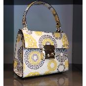 Sac en cuir motif fleuri - Lady V